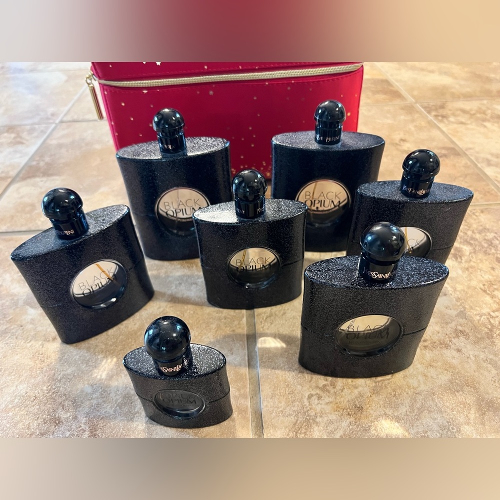 Empty perfume bottles for Deco